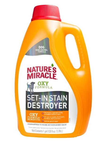 nature's miracle dog set in stain destroyer 3.78l nature's miracle dog set in stain destroyer 3.78l