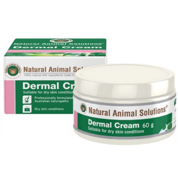 natural animal solutions dermal cream 60g natural animal solutions dermal cream 60g