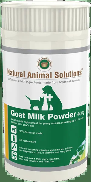 natural animal solutions goat milk powder natural animal solutions goat milk powder
